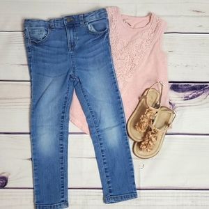 Girls Skinny Stretch Jeans